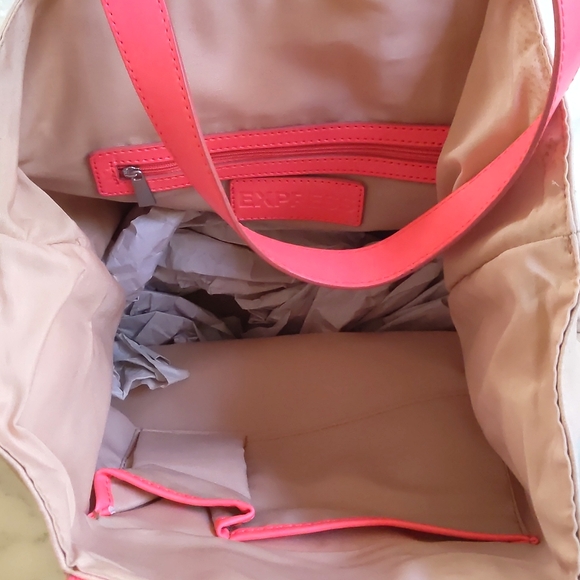 NWOT. Express Big and bright multi color tote bag. - Picture 3 of 3